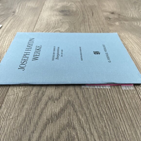 Joseph Haydn Werke Reihe XIV  Band 5 Barytontrios Nr. 97-126 New Hal Leonard - Picture 4 of 6